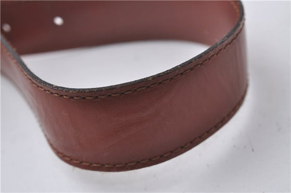 Authentic Louis Vuitton Epi Sac De Paule PM Shoulder Cross Bag Brown LV 3372D