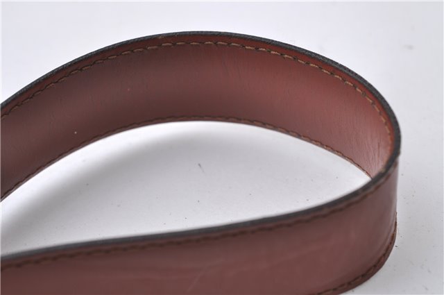 Authentic Louis Vuitton Epi Sac De Paule PM Shoulder Cross Bag Brown LV 3372D