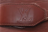 Authentic Louis Vuitton Epi Sac De Paule PM Shoulder Cross Bag Brown LV 3372D