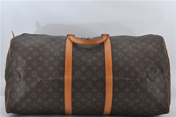 Authentic Louis Vuitton Monogram Keepall 60 Travel Boston Bag M41422 LV 3372E