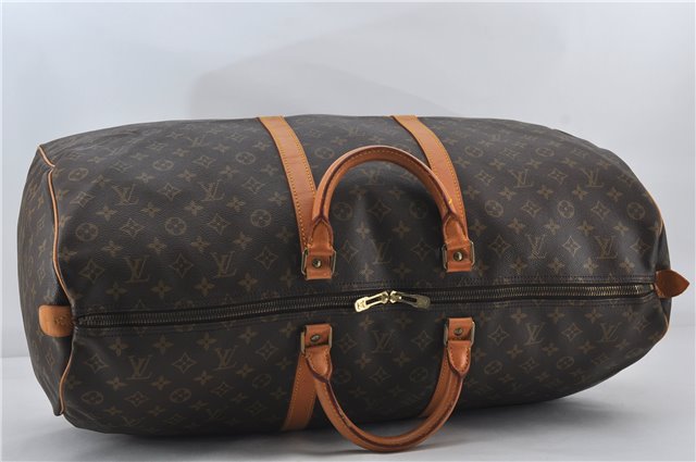 Authentic Louis Vuitton Monogram Keepall 60 Travel Boston Bag M41422 LV 3372E