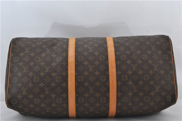 Authentic Louis Vuitton Monogram Keepall 60 Travel Boston Bag M41422 LV 3372E