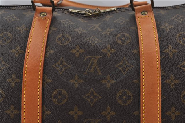 Authentic Louis Vuitton Monogram Keepall 60 Travel Boston Bag M41422 LV 3372E