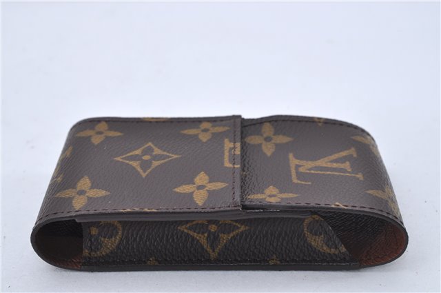 Authentic Louis Vuitton Monogram Etui Cigarette Case M63024 LV 3372F