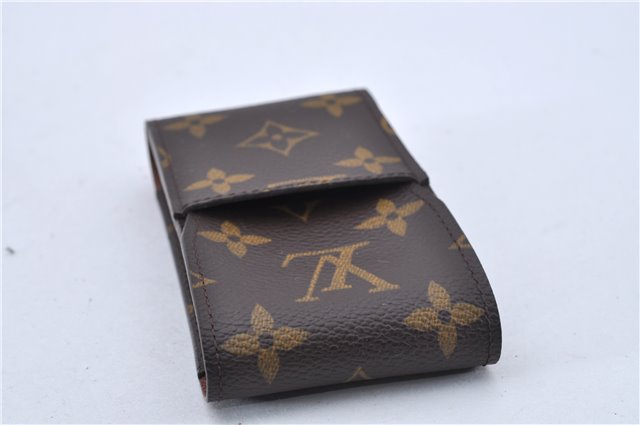 Authentic Louis Vuitton Monogram Etui Cigarette Case M63024 LV 3372F
