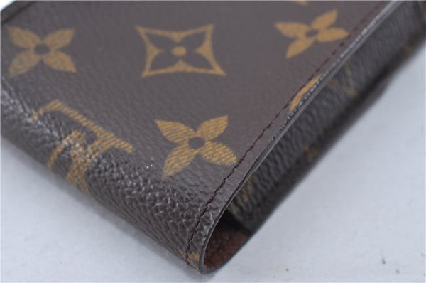 Authentic Louis Vuitton Monogram Etui Cigarette Case M63024 LV 3372F