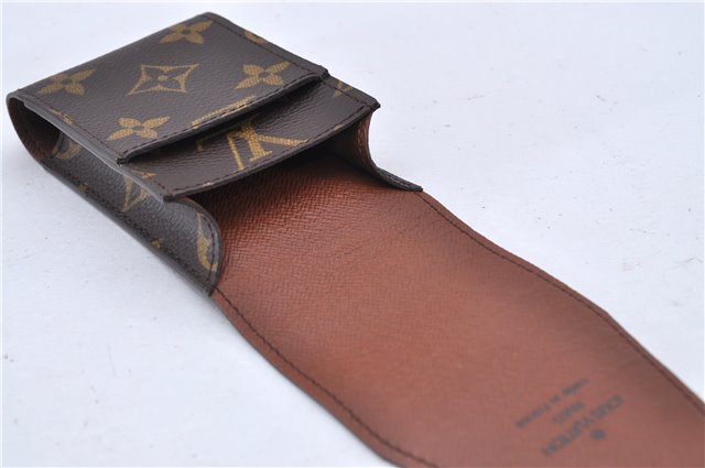 Authentic Louis Vuitton Monogram Etui Cigarette Case M63024 LV 3372F