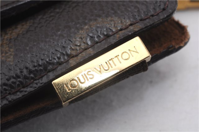 Authentic Louis Vuitton Monogram Etui TelePhone International PM M63064 LV 3373D