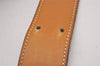 Authentic HERMES Vintage Leather Belt Size 70cm 27.6inches Brown 3378I