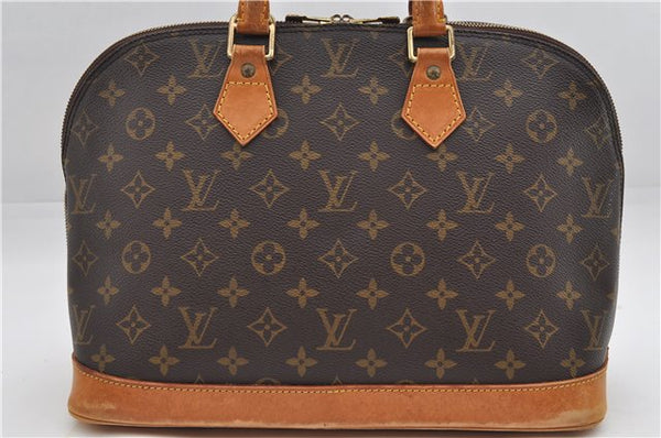 Authentic Louis Vuitton Monogram Alma Hand Bag M51130 LV 3379E