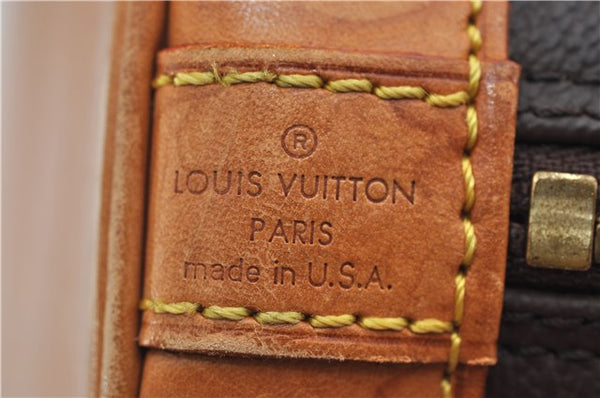 Authentic Louis Vuitton Monogram Alma Hand Bag M51130 LV 3379E