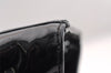 Authentic CHANEL Vintage Enamel CC Logo Chain Shoulder Tote Bag Black 3380I