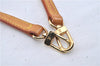 Authentic Louis Vuitton Leather Shoulder Strap Beige 46.5" LV 3383F