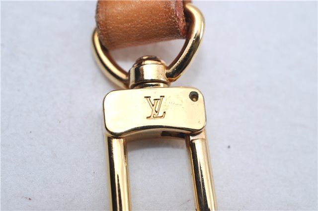 Authentic Louis Vuitton Leather Shoulder Strap Beige 46.5