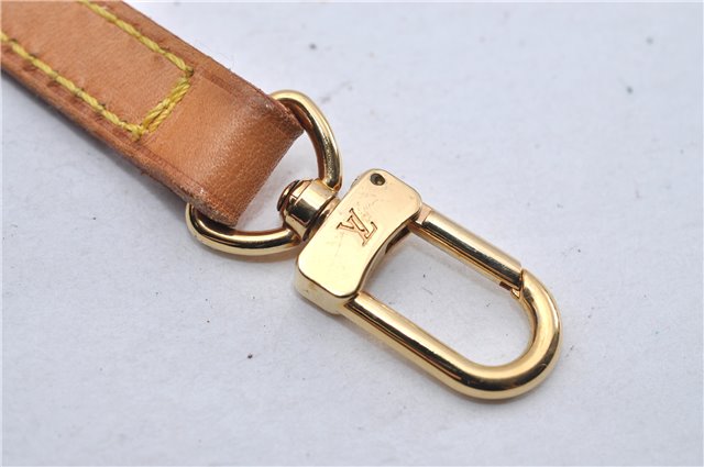 Authentic Louis Vuitton Leather Shoulder Strap Beige 46.5