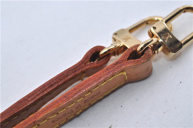 Authentic Louis Vuitton Leather Shoulder Strap Beige 46.5