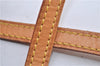 Authentic Louis Vuitton Leather Shoulder Strap Beige 46.5" LV 3383F