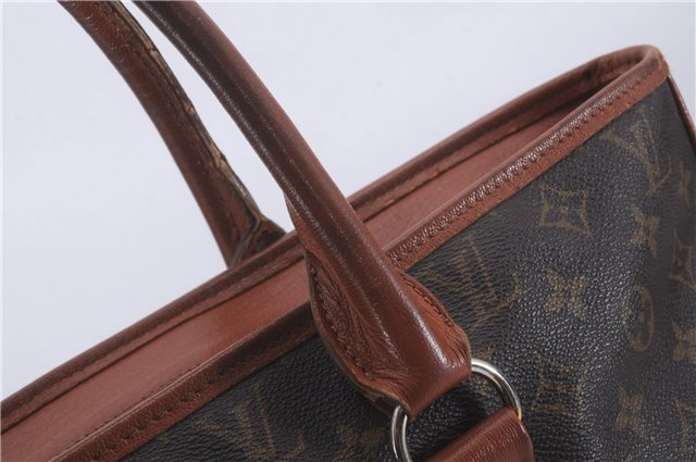 Auth Louis Vuitton Monogram Sac Weekend PM Vintage Tote Hand Bag M42425 LV 3384D