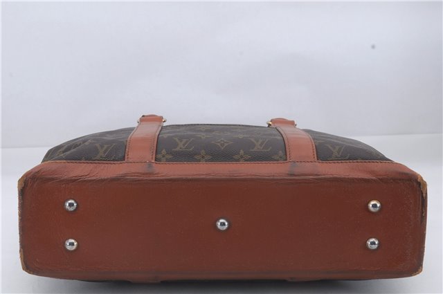 Auth Louis Vuitton Monogram Sac Weekend PM Vintage Tote Hand Bag M42425 LV 3384D
