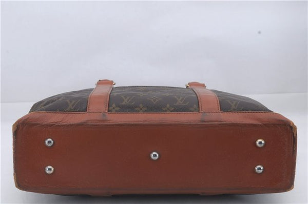 Auth Louis Vuitton Monogram Sac Weekend PM Vintage Tote Hand Bag M42425 LV 3384D