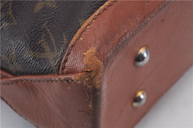 Auth Louis Vuitton Monogram Sac Weekend PM Vintage Tote Hand Bag M42425 LV 3384D