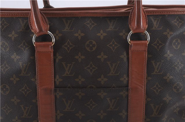 Auth Louis Vuitton Monogram Sac Weekend PM Vintage Tote Hand Bag M42425 LV 3384D
