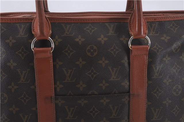 Auth Louis Vuitton Monogram Sac Weekend PM Vintage Tote Hand Bag M42425 LV 3384D