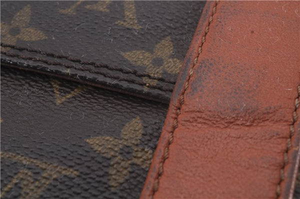 Auth Louis Vuitton Monogram Sac Weekend PM Vintage Tote Hand Bag M42425 LV 3384D