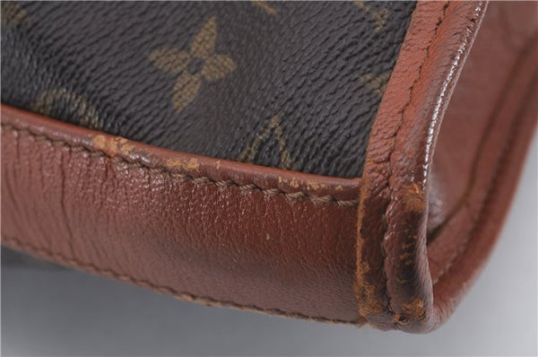 Auth Louis Vuitton Monogram Sac Weekend PM Vintage Tote Hand Bag M42425 LV 3384D