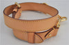 Authentic Louis Vuitton Leather Shoulder Strap Beige 35-39" LV 3384F