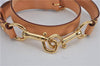 Authentic Louis Vuitton Leather Shoulder Strap Beige 35-39" LV 3384F