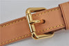 Authentic Louis Vuitton Leather Shoulder Strap Beige 35-39" LV 3384F