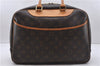 Authentic Louis Vuitton Monogram Deauville Hand Bag M47270 LV 3385D