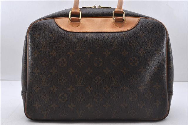 Authentic Louis Vuitton Monogram Deauville Hand Bag M47270 LV 3385D