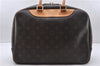 Authentic Louis Vuitton Monogram Deauville Hand Bag M47270 LV 3385D