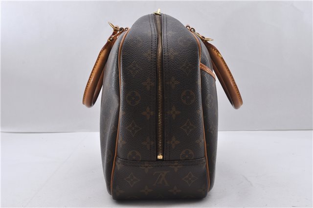 Authentic Louis Vuitton Monogram Deauville Hand Bag M47270 LV 3385D
