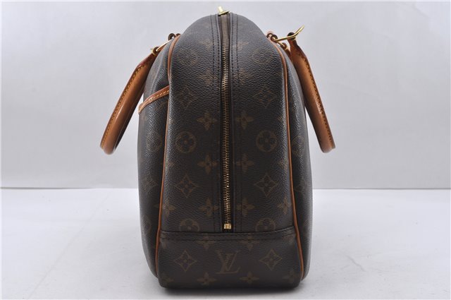 Authentic Louis Vuitton Monogram Deauville Hand Bag M47270 LV 3385D