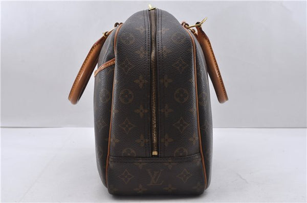 Authentic Louis Vuitton Monogram Deauville Hand Bag M47270 LV 3385D