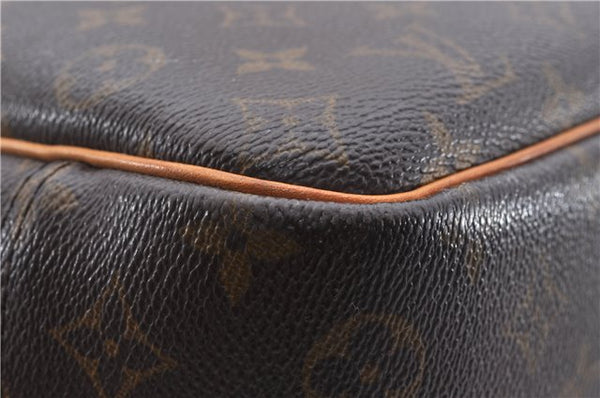 Authentic Louis Vuitton Monogram Deauville Hand Bag M47270 LV 3385D