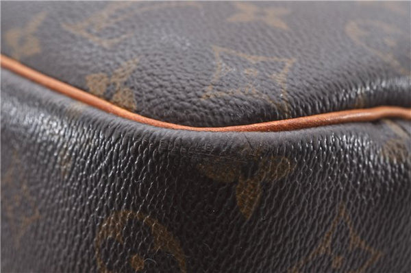 Authentic Louis Vuitton Monogram Deauville Hand Bag M47270 LV 3385D