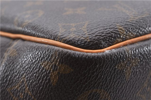 Authentic Louis Vuitton Monogram Deauville Hand Bag M47270 LV 3385D