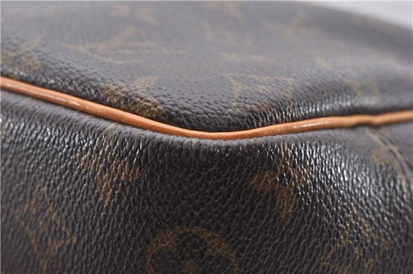 Authentic Louis Vuitton Monogram Deauville Hand Bag M47270 LV 3385D