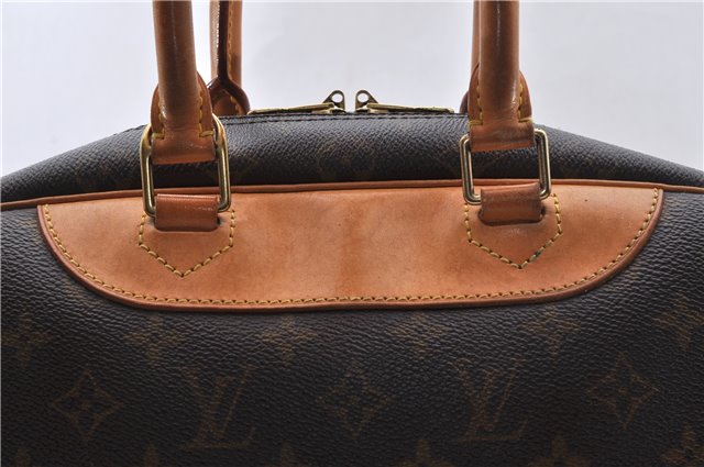 Authentic Louis Vuitton Monogram Deauville Hand Bag M47270 LV 3385D