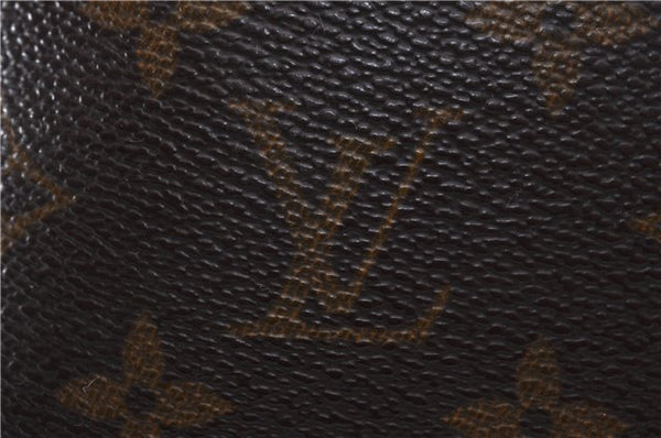 Authentic Louis Vuitton Monogram Deauville Hand Bag M47270 LV 3385D