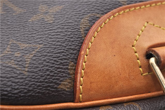 Authentic Louis Vuitton Monogram Deauville Hand Bag M47270 LV 3385D