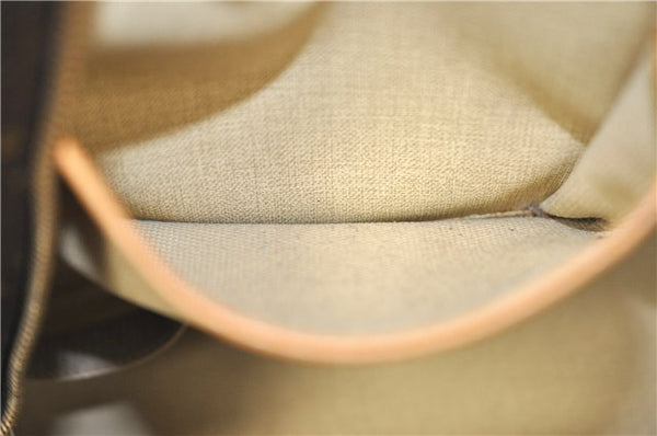 Authentic Louis Vuitton Monogram Deauville Hand Bag M47270 LV 3385D