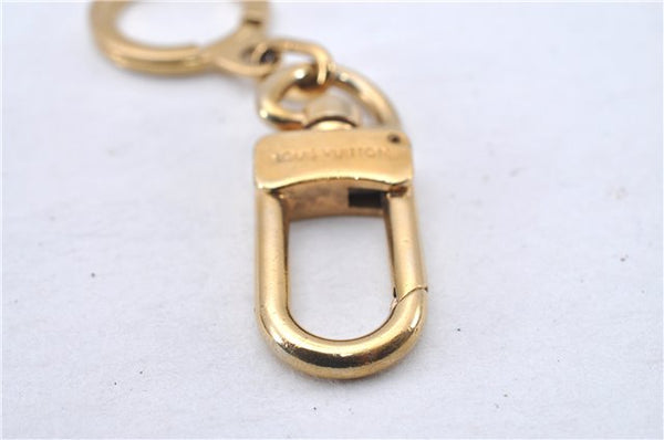 Authentic Louis Vuitton Charm Key Chain Anokre Gold M62694 LV 3389F