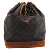 Authentic Louis Vuitton Monogram Noe Shoulder Bag Purse M42224 LV 3391E