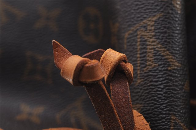 Authentic Louis Vuitton Monogram Noe Shoulder Bag Purse M42224 LV 3391E