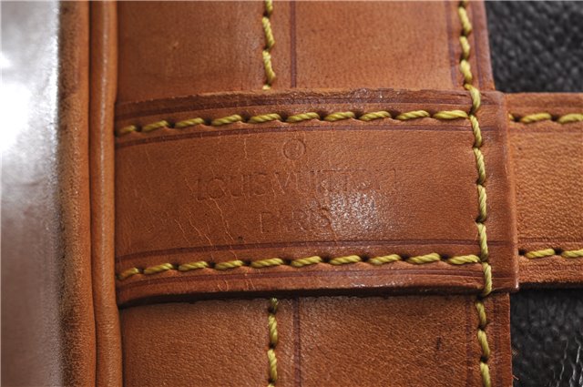 Authentic Louis Vuitton Monogram Noe Shoulder Bag Purse M42224 LV 3391E